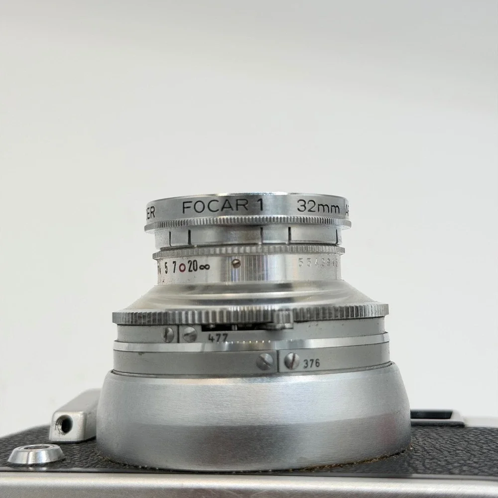 Voigtlander Vito C 35mm Film Camera Lanthar 2.8/50 Lens Pronto Shutter Focar 1